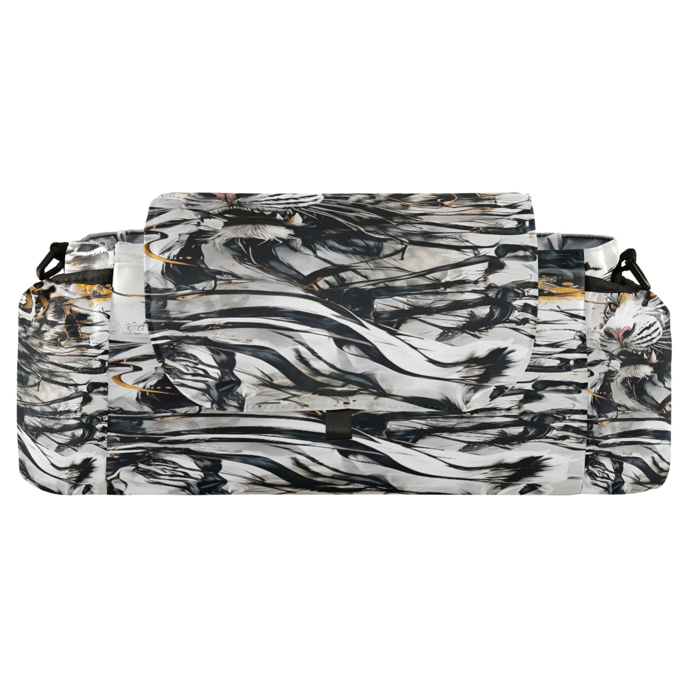 DIXRUYEE Stroller Organizer Tiger Rising Printed