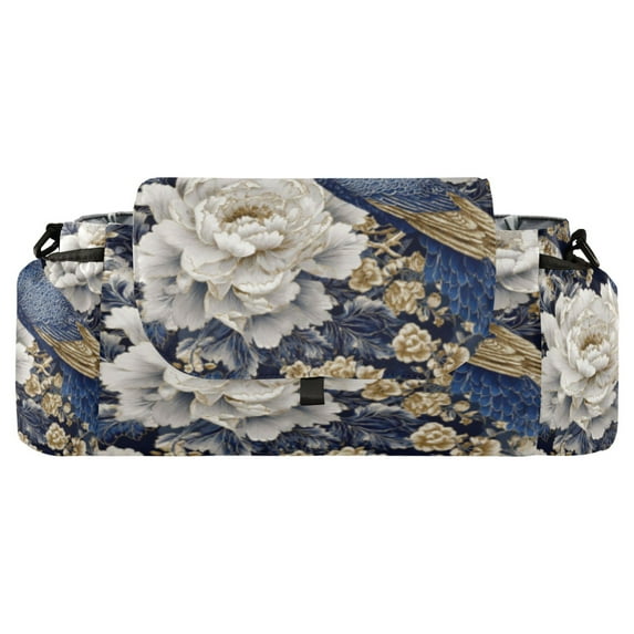 DIXRUYEE Stroller Organizer Velvet Bloom Printed