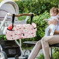 thumbnail image 1 of DIXRUYEE Stroller Organizer Whimsical Floral Dance Printed, 1 of 7