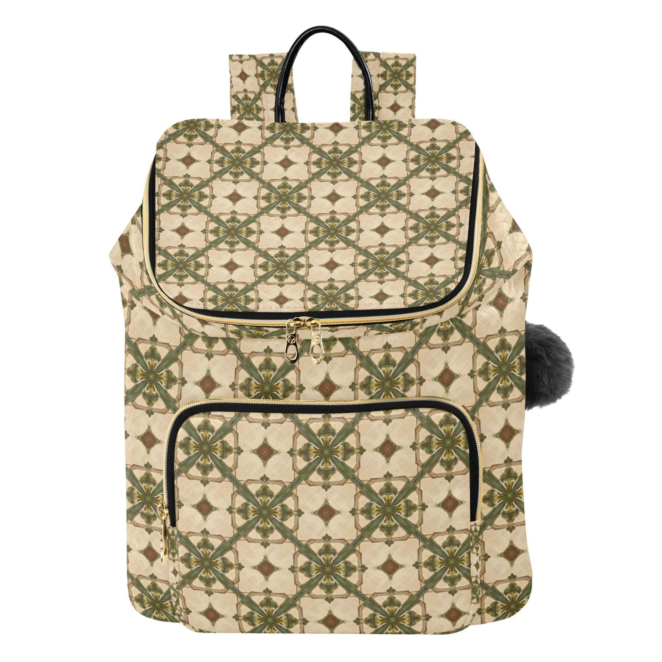 Pom Pom Backpacks for Stylish Looks