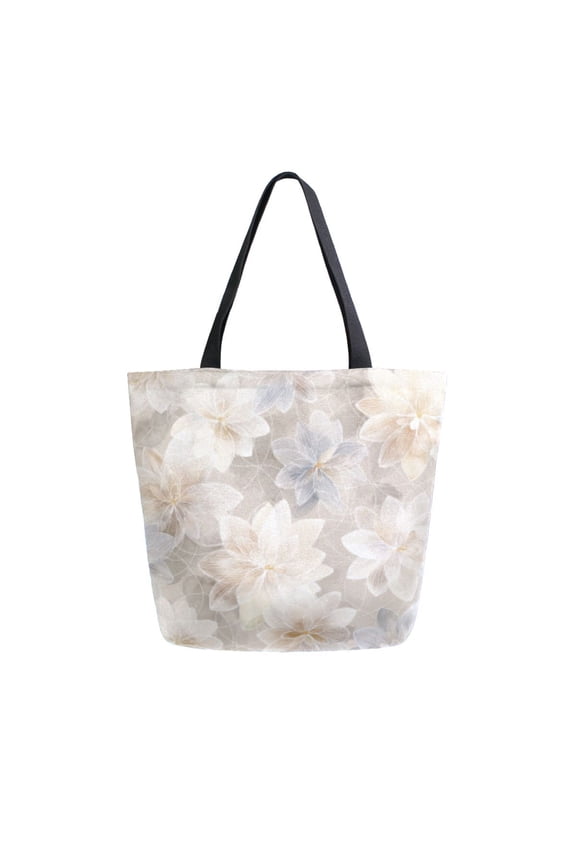 Tote Bag Women Weekender Travel Bag Shoulder Handbag Ethereal Bloom Tapestry Printed