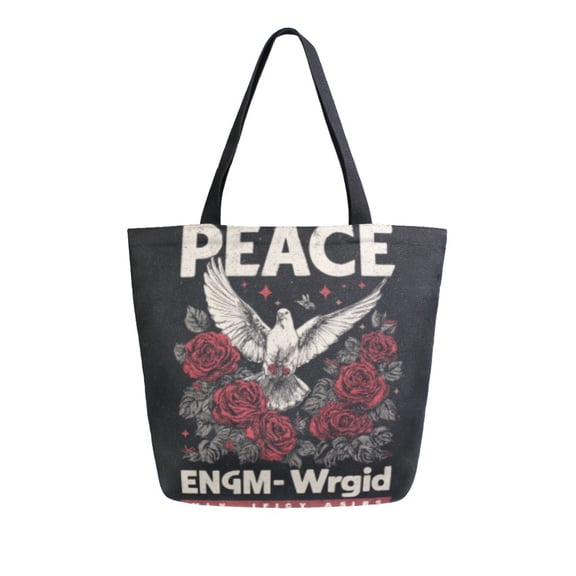 DIXRUYEE Tote Bag Women Weekender Travel Bag Shoulder Handbag Flight To Success Printed