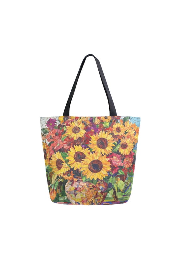 Tote Bag Women Weekender Travel Bag Shoulder Handbag Floral Harmony Of Summer Printed