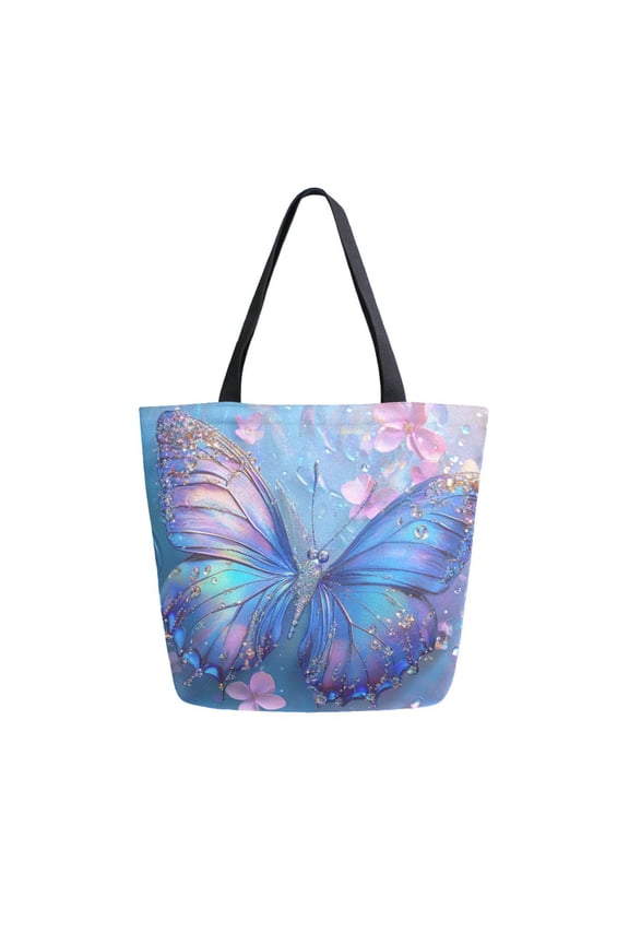 Tote Bag Women Weekender Travel Bag Shoulder Handbag Ocean Of Color Printed