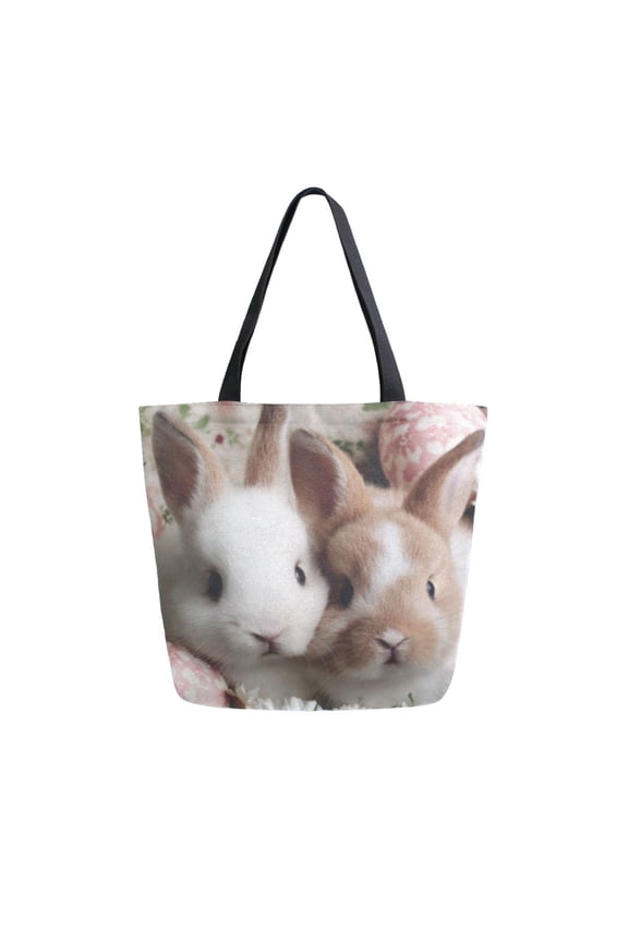 Tote Bag Women Weekender Travel Bag Shoulder Handbag Peachy Pals Printed