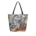 thumbnail image 1 of DIXRUYEE Tote Bag Women Weekender Travel Bag Shoulder Handbag Playful Kitten with Holiday Gifts Printed, 1 of 10