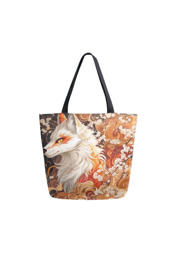 Tote Bag Women Weekender Travel Bag Shoulder Handbag Spirit Of The Flame Printed