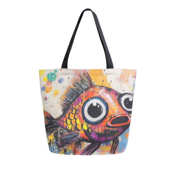 DIXRUYEE Tote Bag Women Weekender Travel Bag Shoulder Handbag Whimsical Wonder Printed