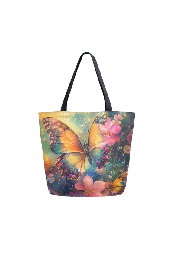 Tote Bag Women Weekender Travel Bag Shoulder Handbag Whispers Of Spring Printed