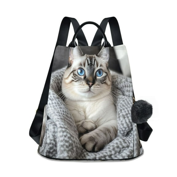 DIXRUYEE Travel Backpack Casual Bag Fashion Blanket Cuddle Time Printed