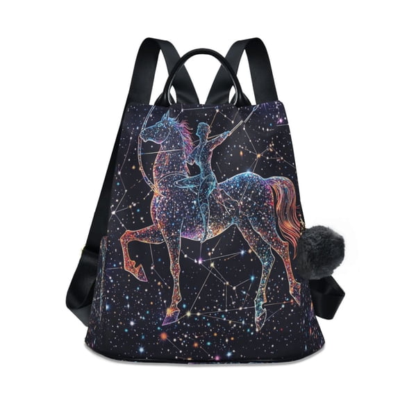 DIXRUYEE Travel Backpack Casual Bag Fashion Celestial Archer Printed