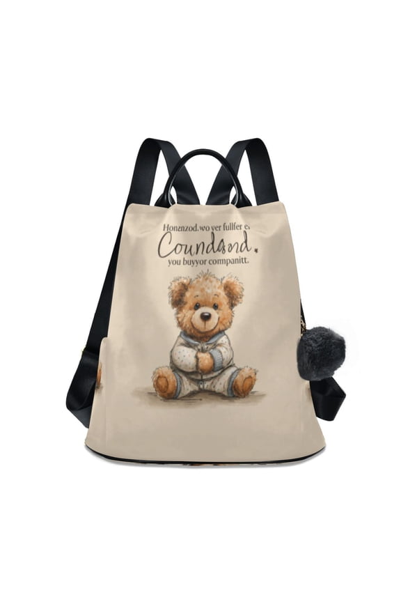 Travel Backpack Casual Bag Fashion Cuddle Buddy Printed