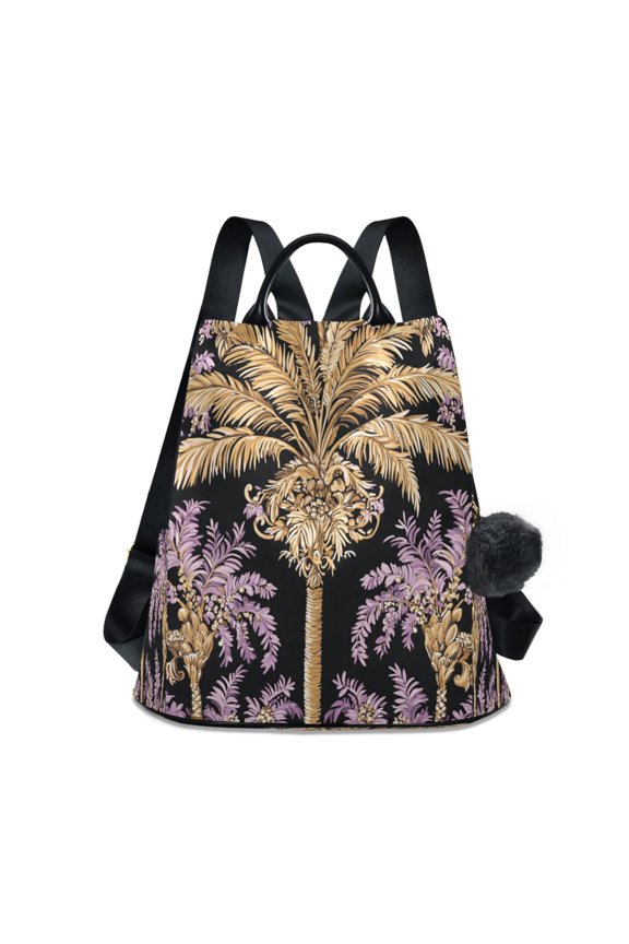 Travel Backpack Casual Bag Fashion Exotic Floral Splendor Printed