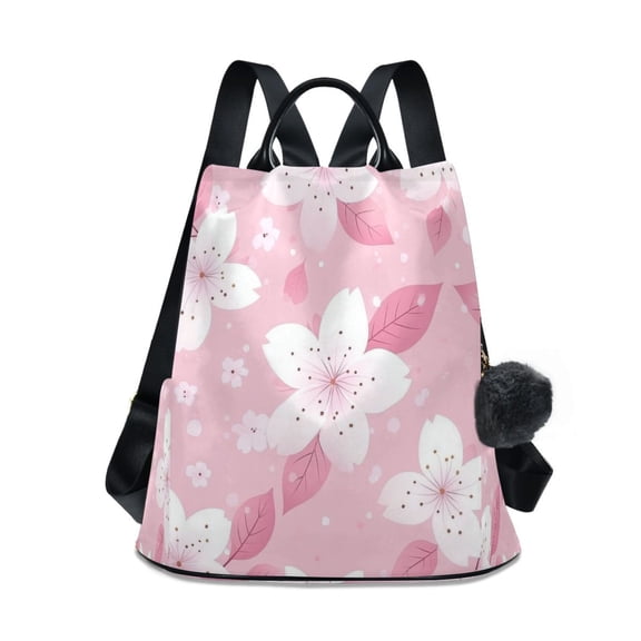 DIXRUYEE Travel Backpack Casual Bag Fashion Pretty Blossom Pattern Printed