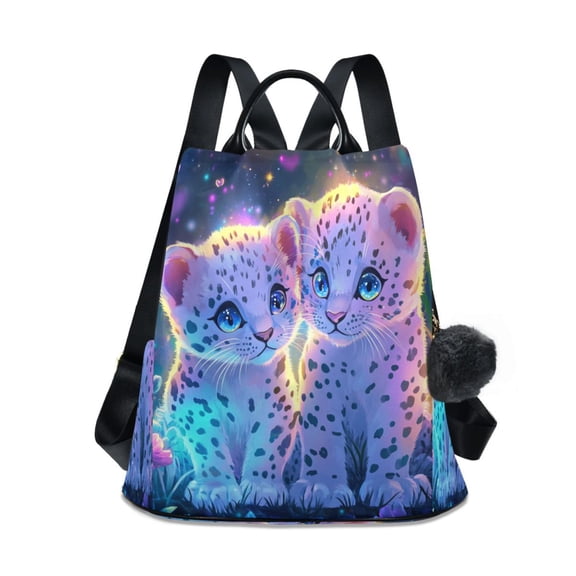 DIXRUYEE Travel Backpack Casual Bag Fashion Sparkling Cuddle Buddies Printed