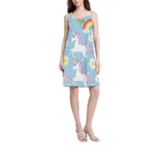 unicorn dress ladies Rainbow Unicorn dress for girls