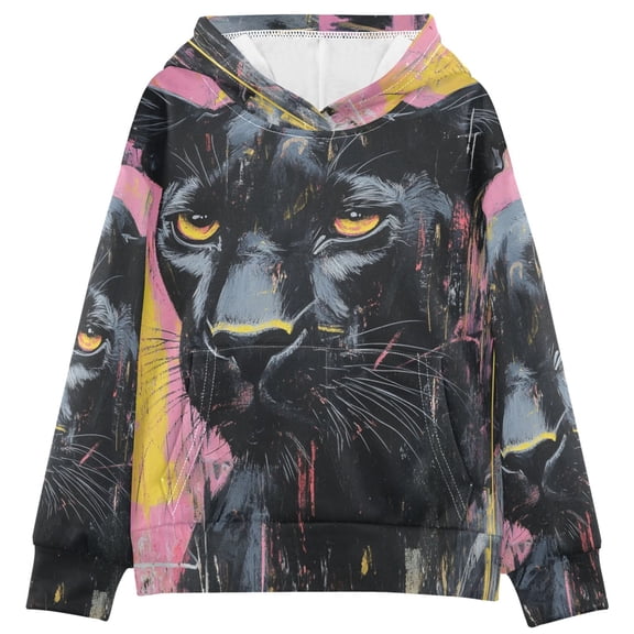 DIXRUYEE Youth Hoodie Pullover Sweatshirt Vivid Guardian Printed
