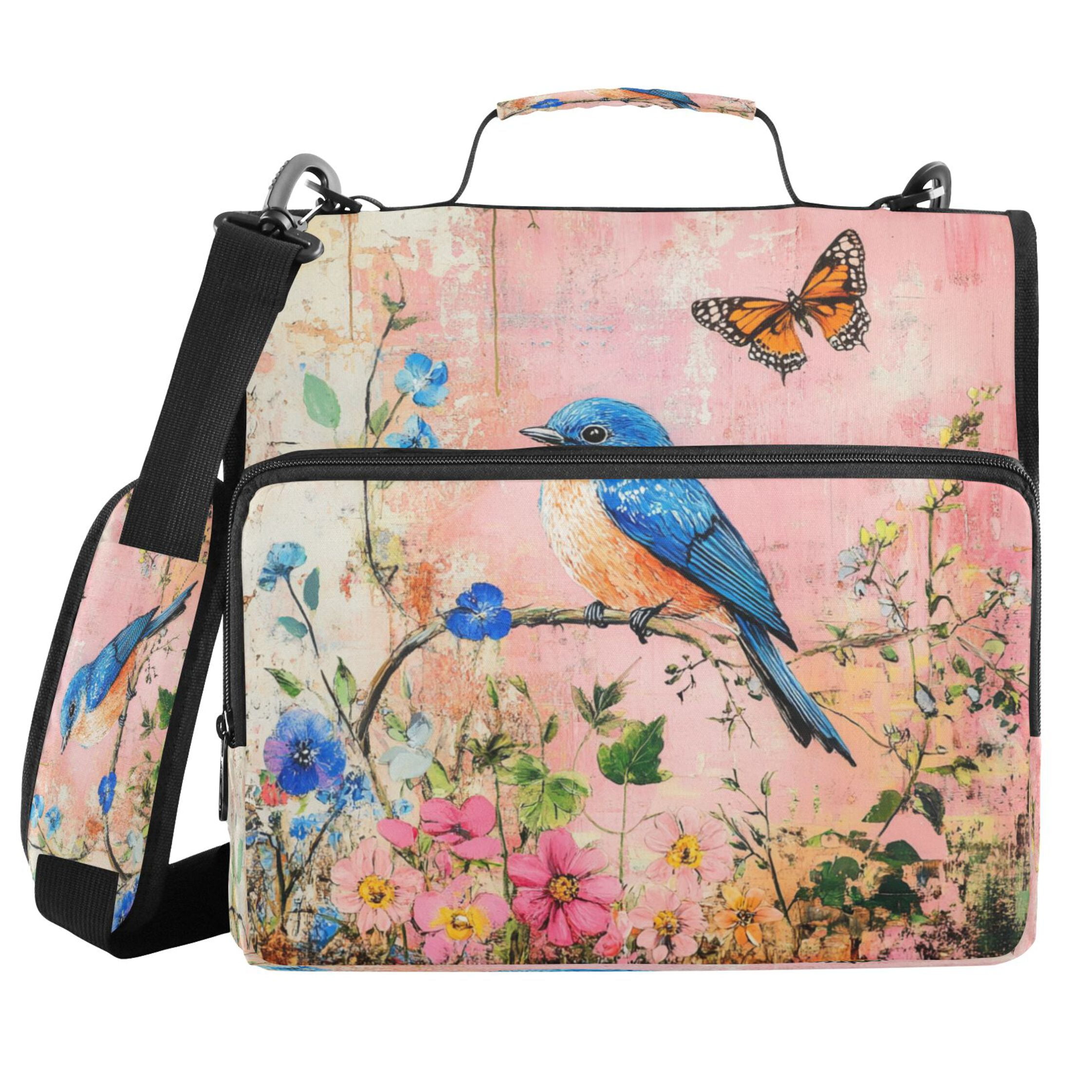 DIXRUYEE Zipper BinderTrapper of keeper Documents Organized Design ...