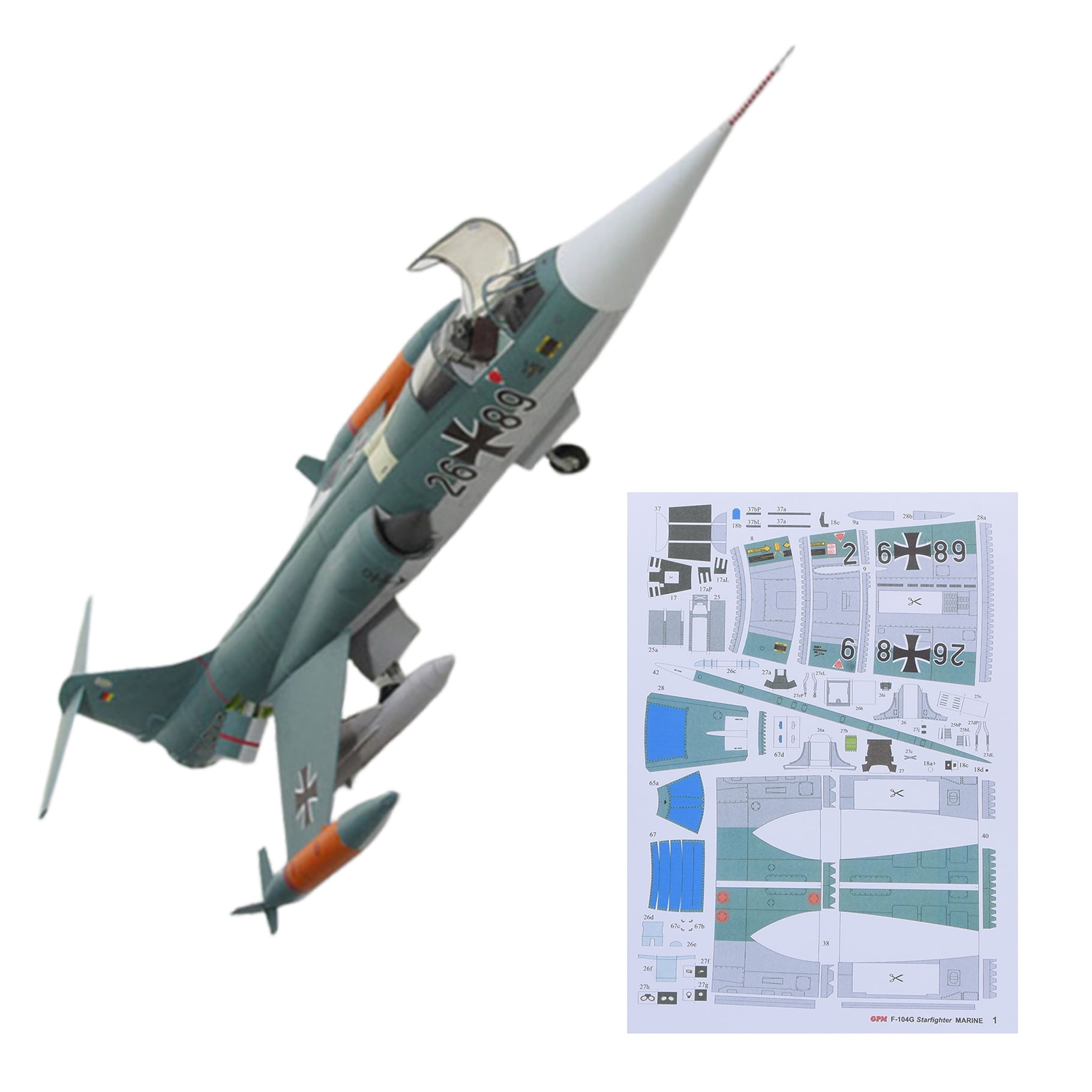 1:33 Scale Fighter Model DIY Assemble For Boys Adults Collectables