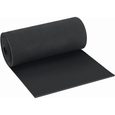 118x11.8 Inch EVA Foam Roll 4mm Thick Black Premium Cosplay Foam for Cosplay Costume Making Crafts DIY Projects Foamie Crafts