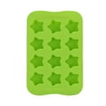 thumbnail image 1 of DIY 12 Cavities Ice Cube Shaped Ice Making Mold Chocolate Mould Kitchen Accessories (Green), 1 of 8