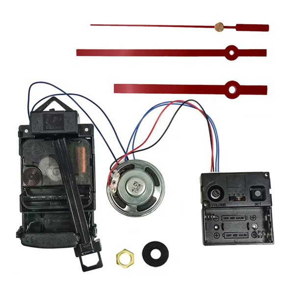 DIY 12888 Wall Clock with Music Box Speaker Quartz Pendulum Trigger Clock Movement Melody- Mechanism DIY Clock Part