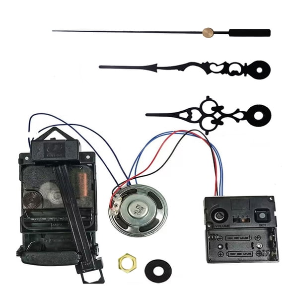 DIY 12888 Wall Clock with Music Box Speaker Quartz Pendulum Trigger Clock Movement Melody- Mechanism DIY Clock Part