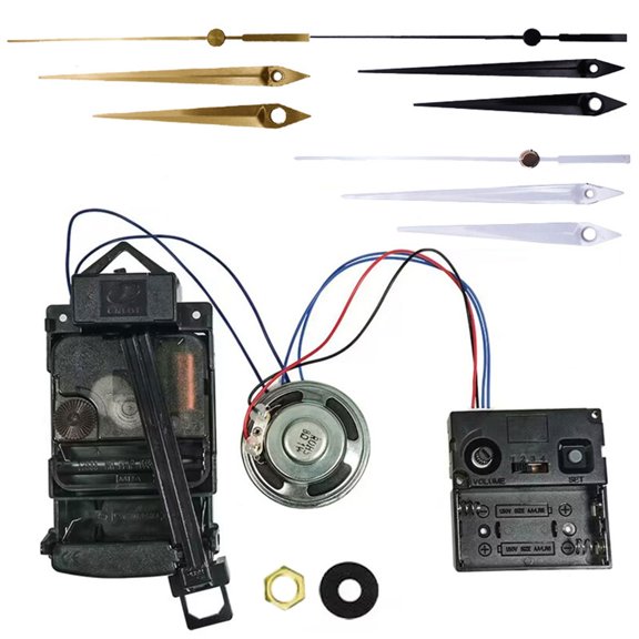 DIY 12888 Wall Clock with Music Box Speaker Quartz Pendulum Trigger Clock Movement Melody- Mechanism DIY Clock Part
