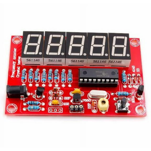 DIY 1Hz-50MHz Digital LED Crystal Oscillator Frequency Counter Meter Tester Kit