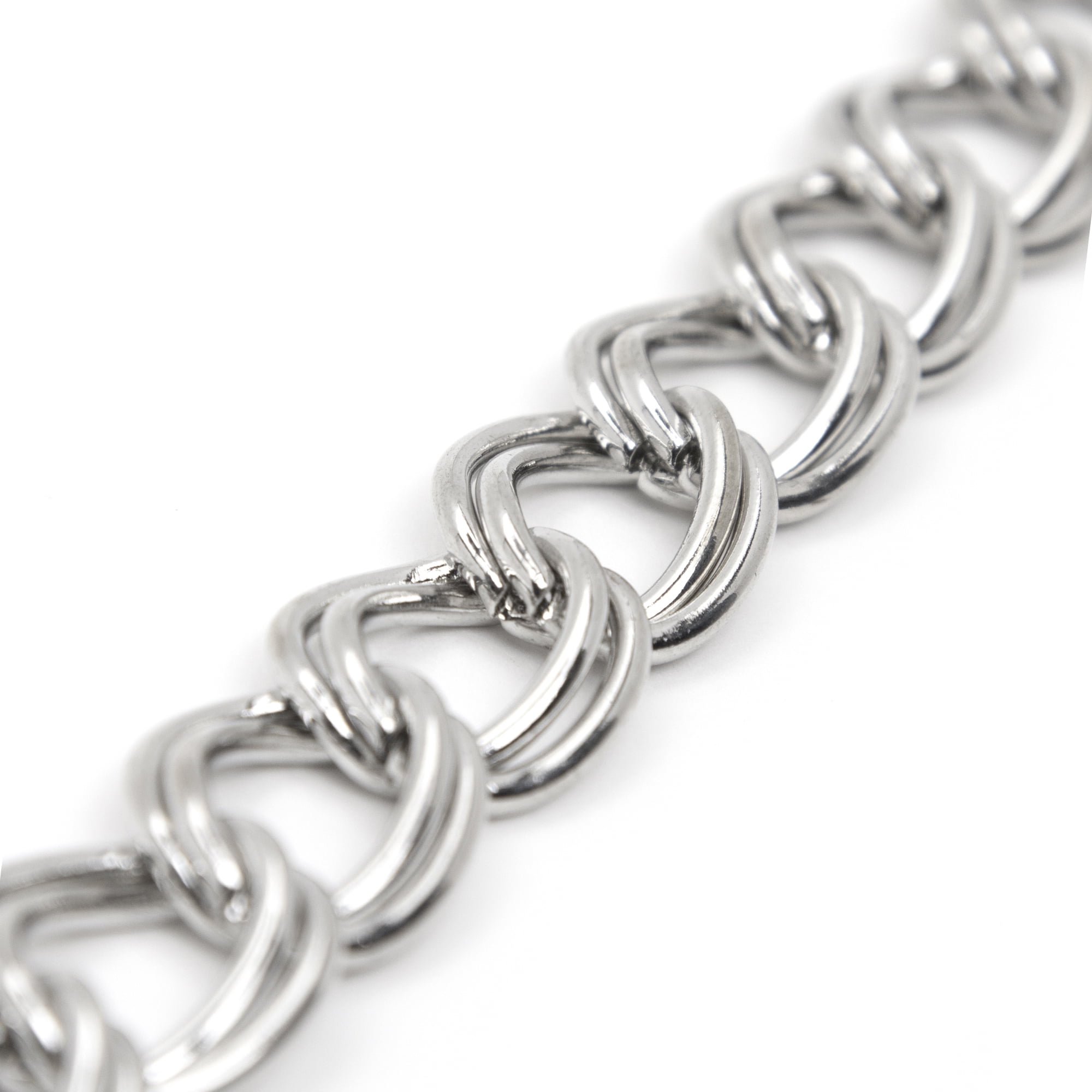 33 Feet Stainless Steel Jewelry chains for Jewelry Making Silver Chain Roll  with 40 Pieces Open Jump Rings & 20 Pieces Lobster Clasps Silver Necklace
