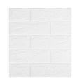 thumbnail image 1 of DIY 3D Brick Foam Wallpaper Panels 35x38.5cm PE Self-Adhesive Stone Decoration for Living Room TV Wall Bedroom Sound Insulation Easy Install Embossed, 1 of 7