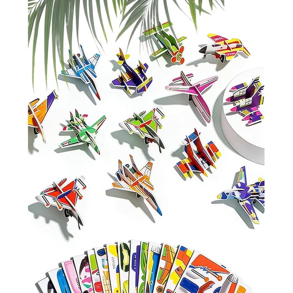 DIY 3D Creative Insect Paper Jigsaw Puzzle, 25 PCS 3D Insect Puzzles, Tear-Proof & Drop-Proof Educational Paper Puzzle Game for Hands-On Learning Activity