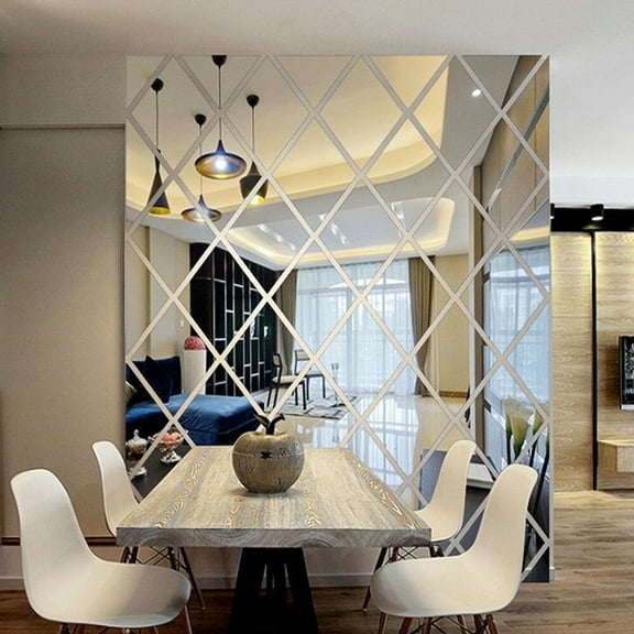 DIY 3D Full Body Mirror Wall poleers for Home Room Decor