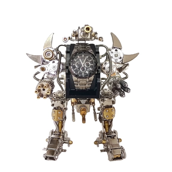 DIY 3D Metal Puzzle Mecha Model Kit, Mechanical Steampunk Assembly Crafts Creative Desk Ornament Christmas Gift for Adults & Teens
