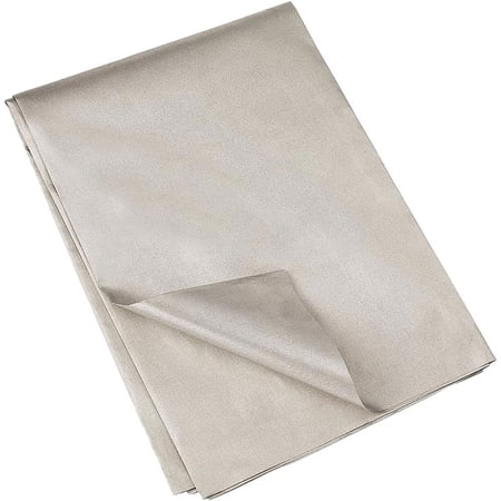 DIY 514 * 1106mm Emf Protection Fabric Faraday Fabric Polyester EMI Rf & RFID Shielding Copper Fabric Faraday Cage Protection DIY Enclosure Wireless Shield for WiFi Cell RFID Protection DIY