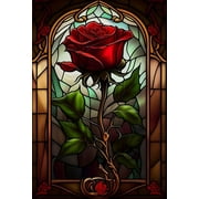 DIY 5D Diamond Painting Kits for Adults, Diamond Art for Beginner Cartoon Diamond Painting Full Drill for Home Wall Decor Festival Gift 12x16 Inch