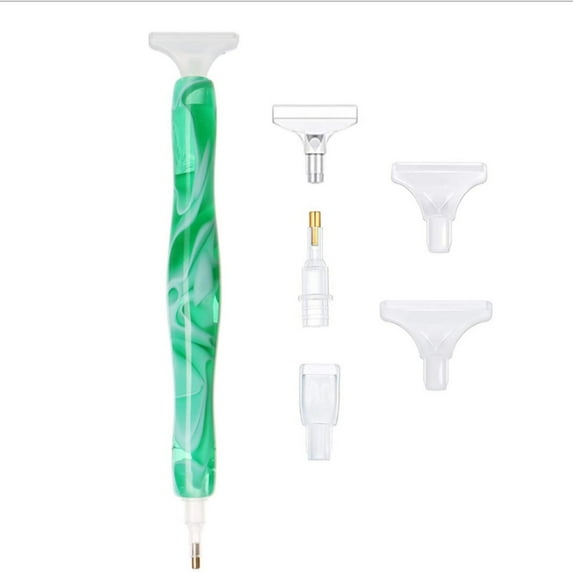 DIY 5D Diamond Embroidery Painting Pens Rhinestone Applicator Jewel Wax Picker Pen Accessories