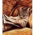 thumbnail image 1 of DIY 5D Diamond Painting Kit Adult Diamond Painting "Reading Book Cat" Full Diamond Crystal Rhinestone Embroidery Craft Kit Home Wall Decor Gift, 1 of 7