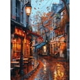 thumbnail image 1 of DIY 5D Diamond Painting Kit (For Adults) Diamond Painting "Autumn Street Scene" - Full Diamond Crystal Rhinestone Embroidery Craft Kit, Can Be Used as Gift, Wall Decoration, 1 of 7