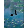thumbnail image 1 of DIY 5D Diamond Painting Kit (For Adults) Diamond Painting "Diving Cat" - Full Diamond Crystal Rhinestone Embroidery Craft Kit, Can Be Used as Gift, Wall Decoration, 1 of 7