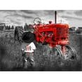thumbnail image 1 of DIY 5D Diamond Painting Kit (For Adults) Diamond Painting "Farm Tractor, Boys" - Full Diamond Crystal Rhinestone Embroidery Craft Kit, Can Be Used as Gift, Wall Decoration, 1 of 5