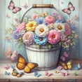 thumbnail image 1 of DIY 5D Diamond Painting Kit (For Adults) Diamond Painting "Flowers" - Full Diamond Crystal Rhinestone Embroidery Craft Kit, Can Be Used as Gift, Wall Decoration, 1 of 7