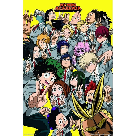 DIY 5D Diamond Painting Kit (For Adults) Diamond Painting "My Hero Academia" - Full Diamond Crystal Rhinestone Embroidery Craft Kit, Can Be Used as Gift, Wall Decoration