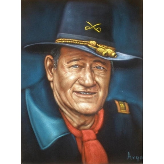 DIY 5D Diamond Painting By Number Kits Full Round Drill Western Cowboy John Wayne Art Rhinestone Embroidery Cross Stitch Craft for Home Wall Decoration