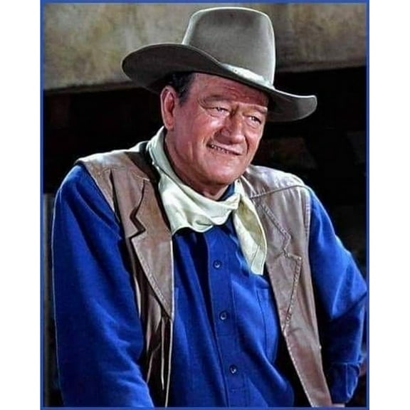 DIY 5D Diamond Painting By Number Kits Full Round Drill Western Cowboy John Wayne Art Rhinestone Embroidery Cross Stitch Craft for Home Wall Decoration