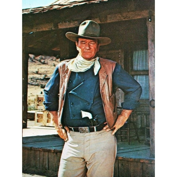 DIY 5D Diamond Painting By Number Kits Full Round Drill Western Cowboy John Wayne Art Rhinestone Embroidery Cross Stitch Craft for Home Wall Decoration