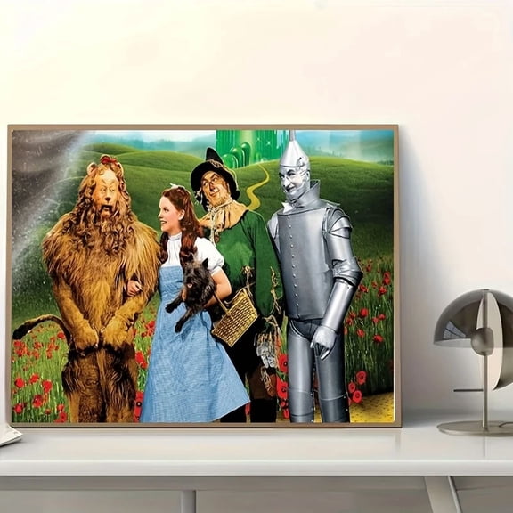 DIY 5D Full Round Drill Diamond Painting By Number Kits The Wizard of Oz Rhinestone Embroidery Cross Stitch Art Craft Home Wall Decoration
