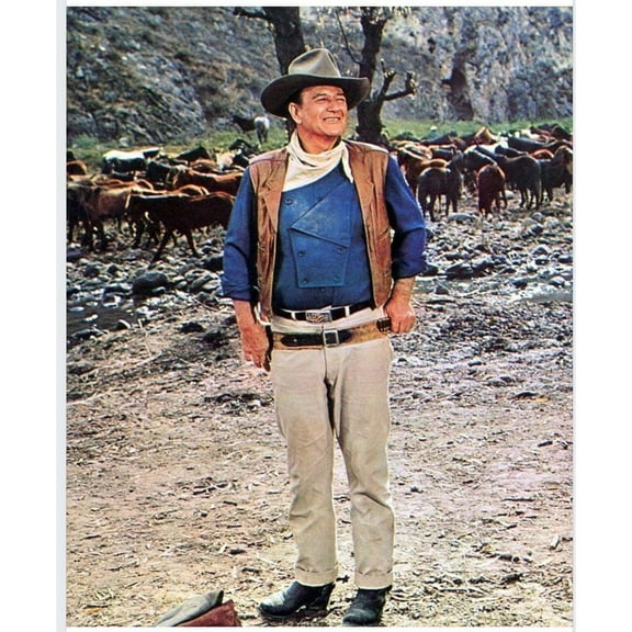 DIY 5D Full Round Drill Diamond Painting By Number Kits Western Cowboy John Wayne Rhinestone Embroidery Cross Stitch Art Craft Home Wall Decoration