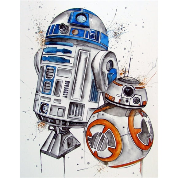 DIY 5D Mandalorians Diamond Art Painting Kits for Adults,Anime Cartoon Round Full Drill Crystal Rhinestone Embroidery Cross Stitch Arts Craft Canvas for Home Wall Decor12"x 16"