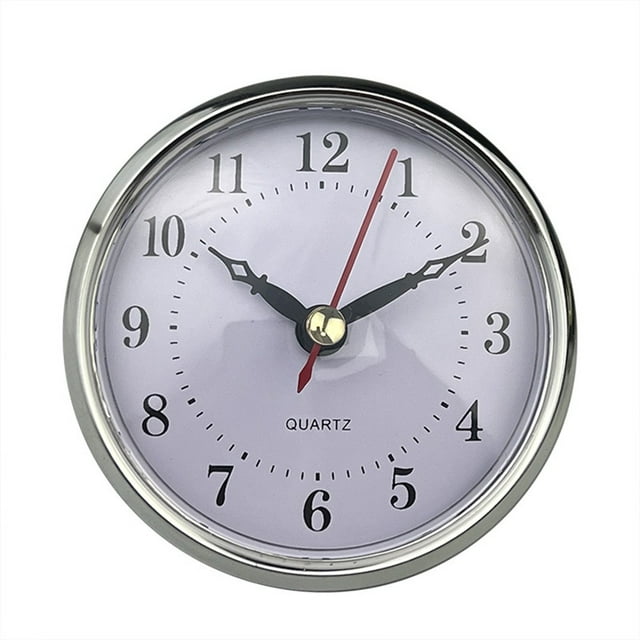 DIY 80MM Quartz Clock Insert Movement Arabic Roman Numeral Replacement